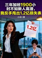 三年加班1900小时不如新人高潜,我反手甩出1.2亿损失表