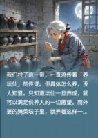 外婆的腌菜坛子里，养着一个坛仙